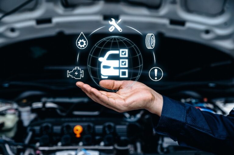 Symbol für Autoinspektion